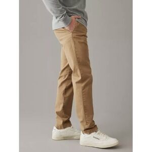 NWT American Eagle |  Slim Straight Lived-In Khaki Flex Pants‎ | Men's 32x34